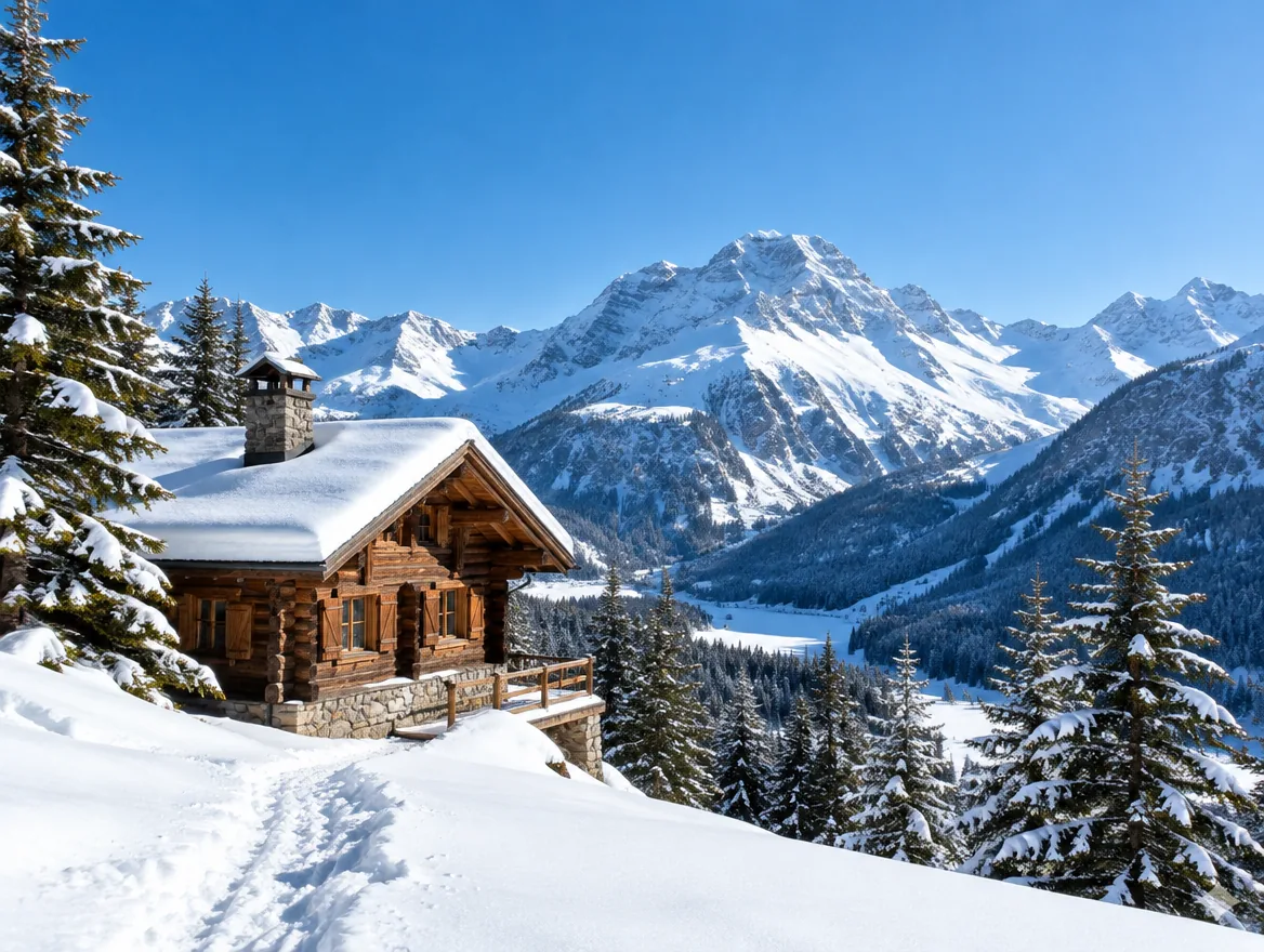 Alpes en invierno